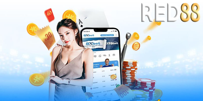 Trải nghiệm trò chơi cá cược trên Red88